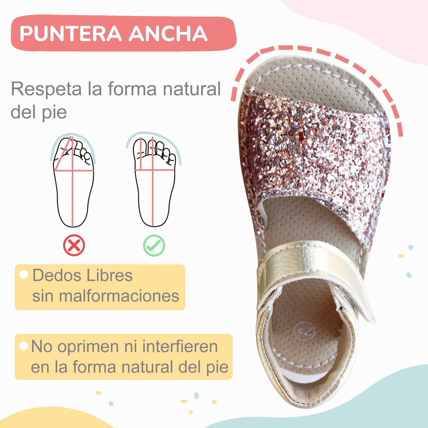 Menorca multi Glitter